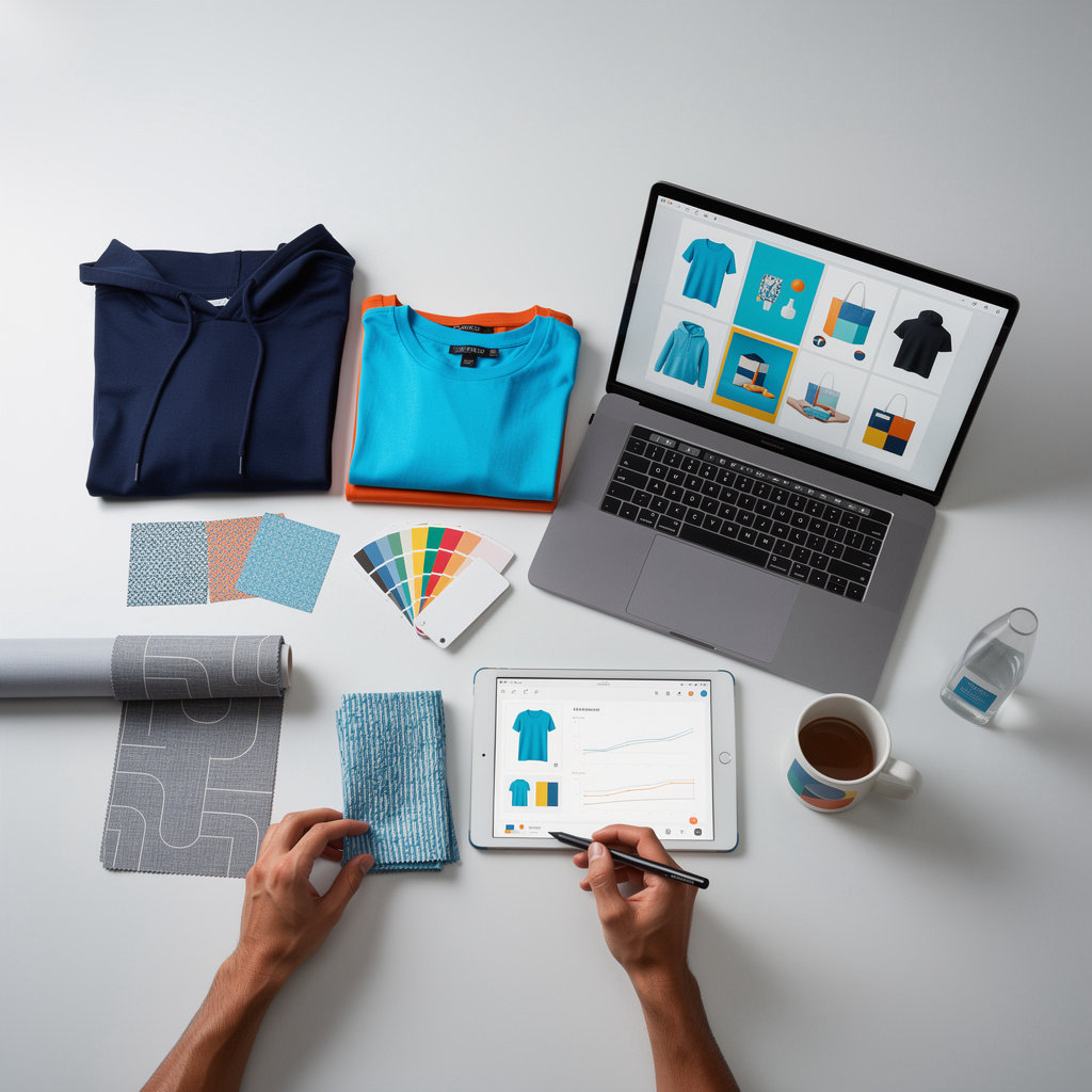 MARUE VELZAR mockups IA et services de personnalisation textile pour le print-on-demand